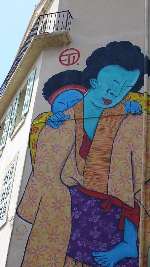 Quartier Des Createurs "La Plaine Cours Julien" Chambre Privee Dans Appartement Menage Frequent Des Parties Commune Marseille Eksteriør billede