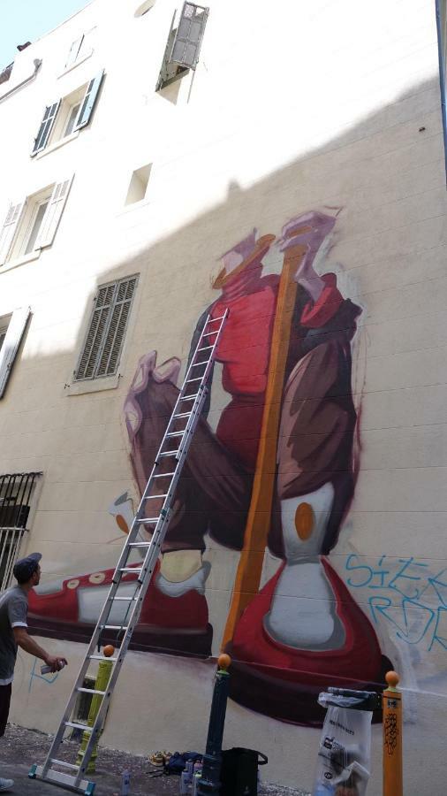 Quartier Des Createurs "La Plaine Cours Julien" Chambre Privee Dans Appartement Menage Frequent Des Parties Commune Marseille Eksteriør billede